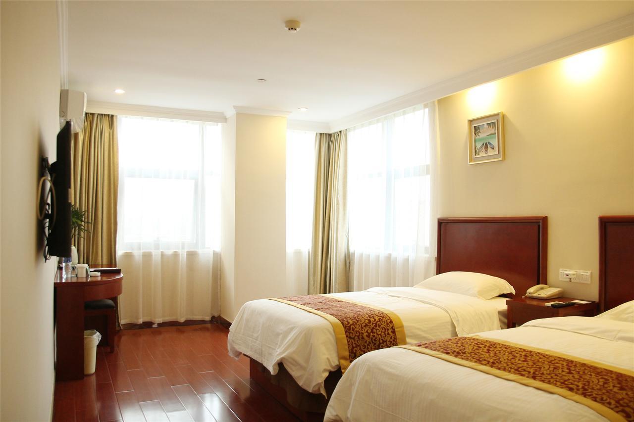 Greentree Inn Jiangsu Wuxi Jiangyin Zhouzhuang Shiji Avenue Business Hotel Exterior foto