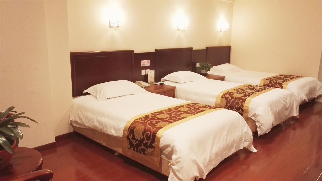 Greentree Inn Jiangsu Wuxi Jiangyin Zhouzhuang Shiji Avenue Business Hotel Exterior foto